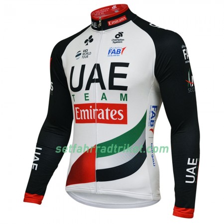 Radtrikot 2018 UAE Team Emirates Langarm N001